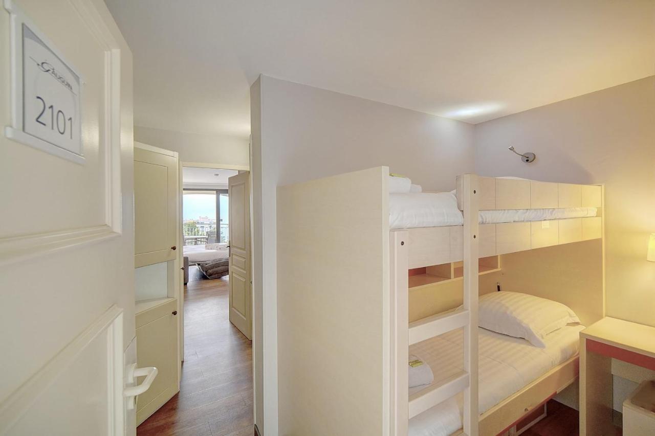 Immogroom - 2 Rooms Sea View - Swimming Pool - Terrace - Parking - Ac Cannes Bagian luar foto